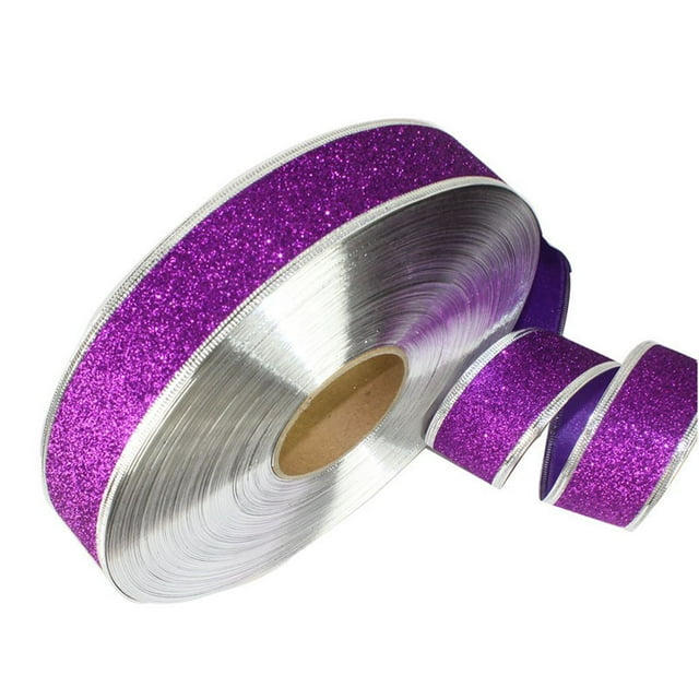 Christmas Decorations Ribbon 200*5cm High-grade No Pattern Onion Powder