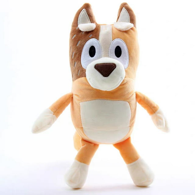 Designado A3/amarillo perro mamá muñeca de peluche azul bingo perro familia animación dibujos animados periférico juguete muñeca envío para proveedores con cantidad de compra Anggrek Otros