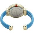 thumbnail image 3 of Blekon Collections Womens 36mm Elegant DIal Leather Bangle Watch, 3 of 5