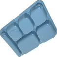 thumbnail image 4 of Carlisle 4398992 - Melamine Six Compartment Tray - for Right Hand Use, 10"Wx14-1/2"D, Blue, 12/Case, 4 of 8