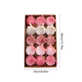 thumbnail image 3 of Eolstice Velvet Fabric Christmas Ball Ornaments, 15 Pieces Set, Decorative Hanging Pendant for Christmas Tree, Holiday Party Home Decor, 3 of 6