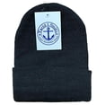 thumbnail image 6 of 120 Pack of Yacht & Smith Wholesale Beanies, Bulk Thermal Winter Hat (Black Hat), 6 of 7