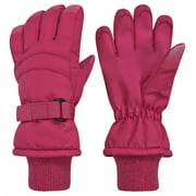 N'Ice Caps Kids Boys Girls Winter Thinsulate Waterproof Insulated Ski Gloves | Essential Snow Gear for Children