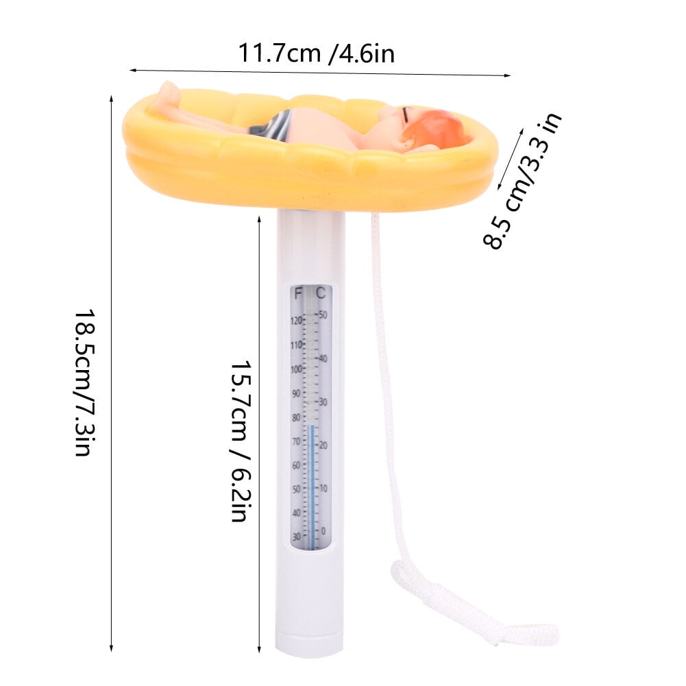 Thermometer, Durable Floating Thermometer, Fish Pond Open Air