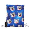 thumbnail image 1 of Sywqhk Mochila De Impresión 3D Para Mujer, Bolsa Con Cordón, Bolsa De Playa Ligera De Viaje (Gato)-153709.02 Sywqhk Para estrenar, 1 of 7