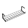 thumbnail image 3 of MERIGLARE Under Desk Wire Organizing Tray Easy to Install Computer Cable Rack for Home Black, 3 of 9