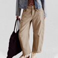 thumbnail image 2 of iHPH7 Corduroy Pants Women, Wide Leg Pants Woman, Barrel Pants Women, Baggy Pants, Harem Pants Women, Khaki L, 2 of 5