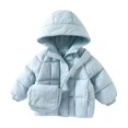 thumbnail image 5 of Liyamei Kids Hooded Padded Jacket with Zipper for Winter Lightweight Outdoor Wear Size 3-4 Years, 5 of 5