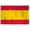 4x6 ft Nylon Flag, variant on AGAS Spain No Seal Courtesy Flag 12x18 inch Mini Spanish Flag Outdoor 200D Nylon Double Stitched Hem Never Rust Brass Grommets Canvas Header Spanish Nautical Boat Flag