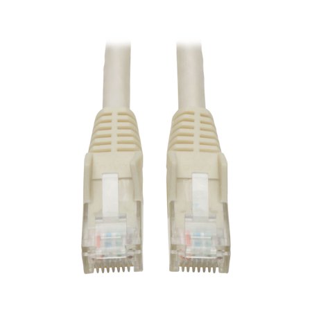 UPC: 0037332148070 | Tripp Lite 2 ft. Cat6 Gigabit Snagless Molded Patch Cable (RJ45 M/M) White