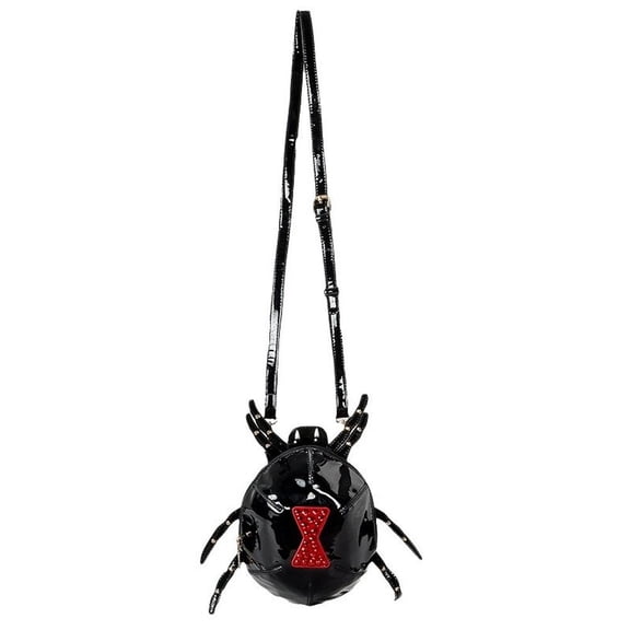 Jiibva Gothic Style Shoulder Bag Beetle Shape Crossbody Bag Women Shoulder Handbag Punk Style Shoulder Crossbody Bags Halloween Party Bag for Women