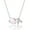 Letter A, variant on Hello Kitty Sliding Enamel Pave Initial Necklace - Letter F