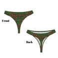 thumbnail image 3 of Fotbe Red Snake Tanga Sin Costuras para Mujer con Estampado – Panties Invisibles, Transpirables y Cómodos para Uso Diario-X-Large, 3 of 6