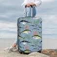 thumbnail image 7 of Pofeuu Various Wild Sea Fish Print Luggage Suitcase Cover Protector Luggage Washable Covers Aesthetic for 18/24/28/32 inch Luggage（No luggage included）-X-Large, 7 of 7