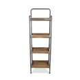 thumbnail image 3 of Cheungs 4841 4-Tier Wood Shelf with Metal Frame, 3 of 3