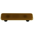 thumbnail image 1 of Light Bronze Rectangle Glass Cabinet Pull - Black Post, 1 of 1
