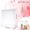 B, variant on Clear Gift Bags with Handles, Loetky Party Favor Bags, Reusable Gift Wrap Bags Bulk for Wedding Birthday Mother's Day