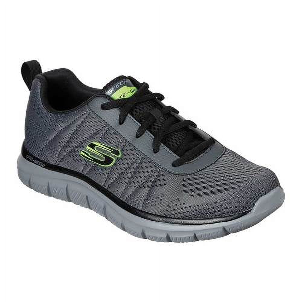 Skechers Men s Track Moulton Lightweight Memory Foam Trainer Sneakers (Wide Width Available)