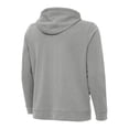 thumbnail image 3 of Men's Antigua Heather Gray New Mexico Lobos Effortless Full-Zip Hoodie, 3 of 3