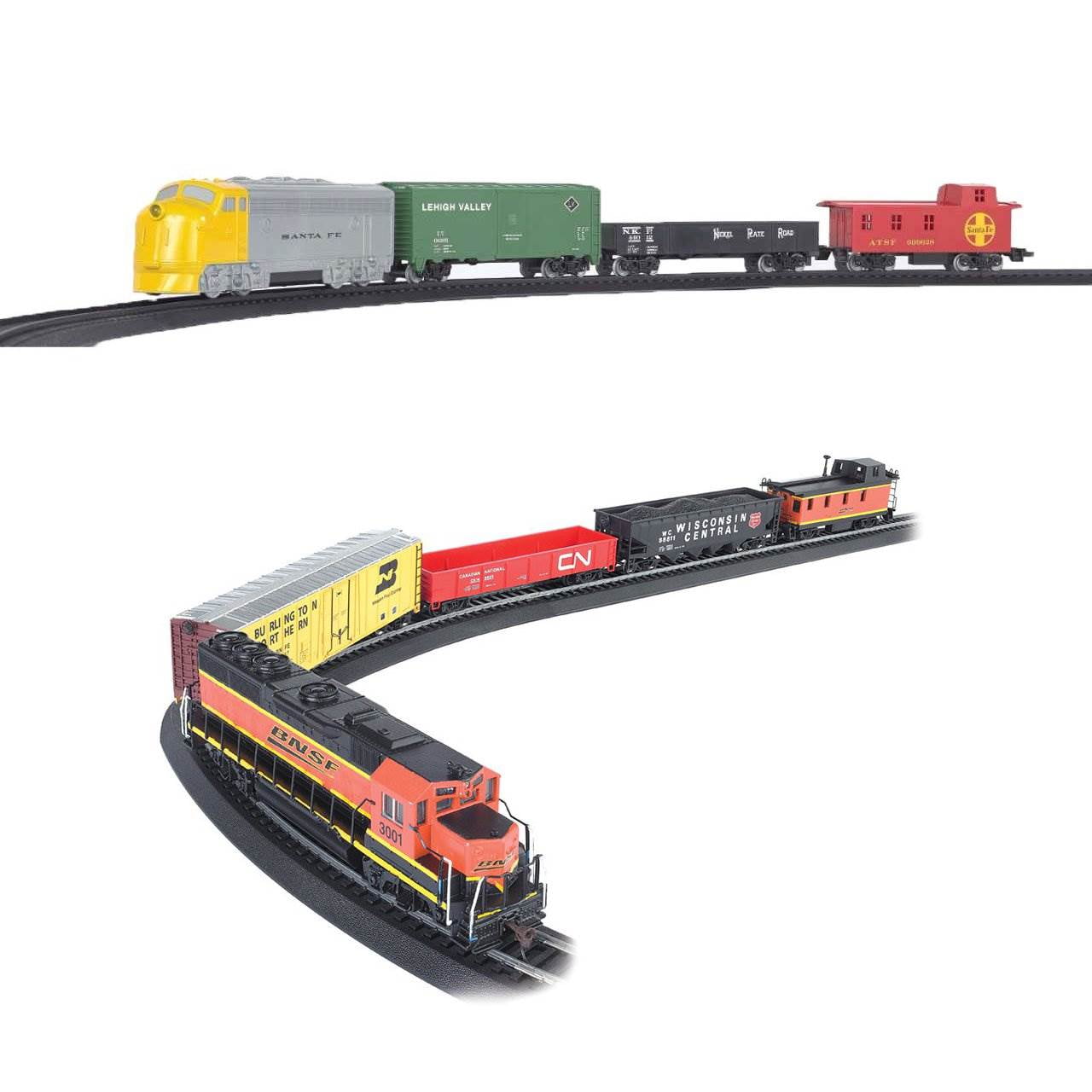 ho scale train sets walmart