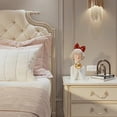 thumbnail image 2 of French light luxury INS wind solid wood bed soft cover art bed simple solid wood double bed My Lux Decor Round, 2 of 5