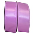 thumbnail image 1 of Reliant Ribbon - 5102W-940-16K, Soft Satin Ez Wired Edge Ribbon, Violet, 2-1/8 Inch, 50 Yards, 1 of 1