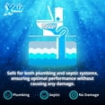 thumbnail image 3 of X-ALL Blue Toilet Tank Cleaner Tablets – Heavy-Duty Toilet Bowl Cleaner Tablets for Cleaning, Deodorizing - Long-Lasting Fresh Scent and Septic-Safe Stain Remover, 3 of 6