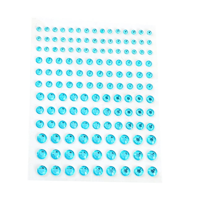 Pegatinas de diamantes de imitación Seitruly Ojo Cara Azul