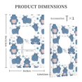 thumbnail image 3 of Disketp Cute Hippos Decorator Light Switch or Receptacle Outlet Wall Plate Decorator Wall Plate Child Safe Outlet Cover-Style S, 3 of 6