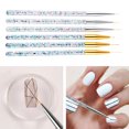thumbnail image 5 of opvise 3Pcs Nail Drawing Pens Unique Pattern Ultra-thin Acrylic Nail Art Carving Pens DIY Manicure Gadget for Women, 5 of 8