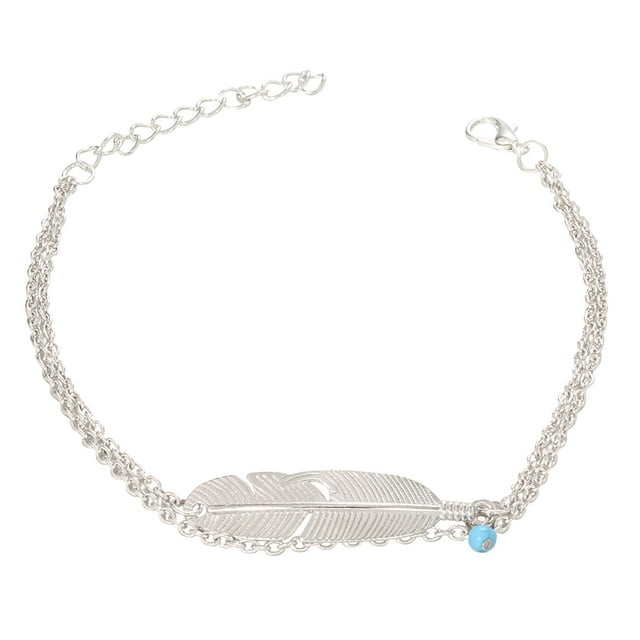 Tobilleras para mujer con relleno Tobilleras para la playa Joyas para los pies Regalo Tobillera sencilla Tobillera