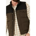 thumbnail image 3 of Brothers And Sons Men's Utility Puffer Vest Dark Brown Medium, 3 of 4