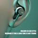 thumbnail image 5 of Auriculares Inalámbricos Bluetooth, Auriculares Deportivos Montados en el Cuello 5.3 de Alta Potencia con Absorción Magnética, Auriculares Inalámbricos Bluetooth Ipx5 Impermeables para el Trabajo Viaj, 5 of 7