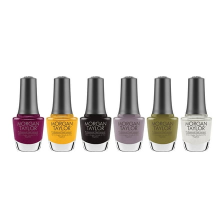 Morgan Taylor Fall 2023 Change of Pace Nail Polish Manicure Set, 6 Pack