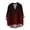 Wine Red, variant on yunLCZ Womens Long Sleeve Shirts Cotton Linen Shirts For Women 2024 V Neck Long Sleeve Tops Summer Trendy Blouses Casual Loose Tunic Tops Work Office Casual Blouse