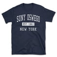 thumbnail image 1 of Suny Oswego New York Classic Established Men's Cotton T-Shirt, 1 of 1