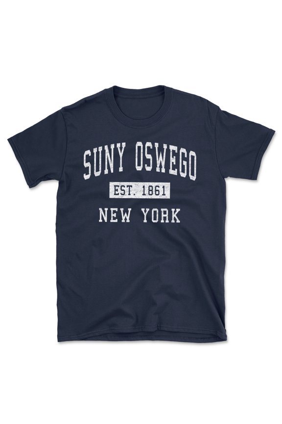 Suny Oswego New York Classic Established Men's Cotton T-Shirt