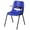 Blue, variant on Bowery Hill Contemporary Metal/Plastic Ergonomic Shell Chair in Blue