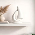 thumbnail image 4 of Modern Sculptures Home Decor, Sailboat Decor Ornament, Boat Decorations Statue Decor, Art Sculptures and Statues, Sailboat Gifts Home Office Bathroom Shelf Decor, 4 of 6