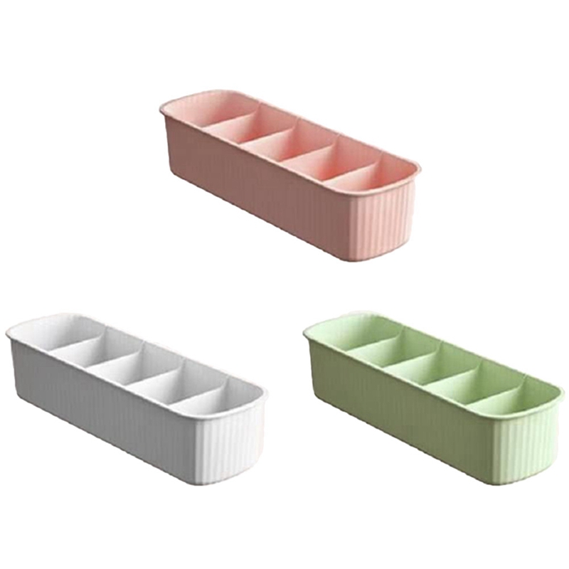 Organizer Dividers,Sock for Dresser Drawers ,Stackable Plastic Sock