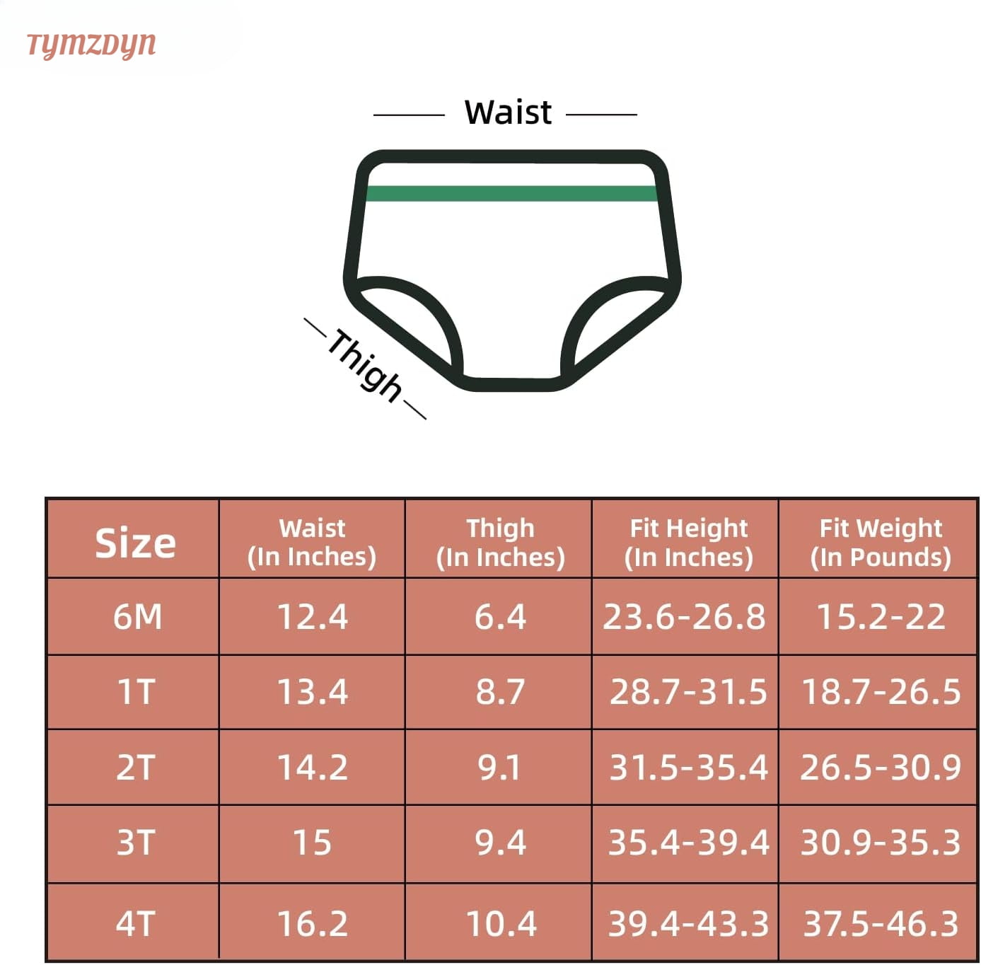 TYMZDYN 2 Packs Baby Reusable Swim Diapers Soft and Silky Toddler Swim Diaper Washable Baby Swim Diaper 3T Baby Swim Trunks Swimming Diapers Size 3 Waterproof Diapers for Swimming Boys and Girls