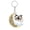 B, variant on Pet Memorial Keychain Acrylic Cats Loss Gifts Flat 2D Print Double Sided HD Key Design Pet Moon Printed For Cat Parents