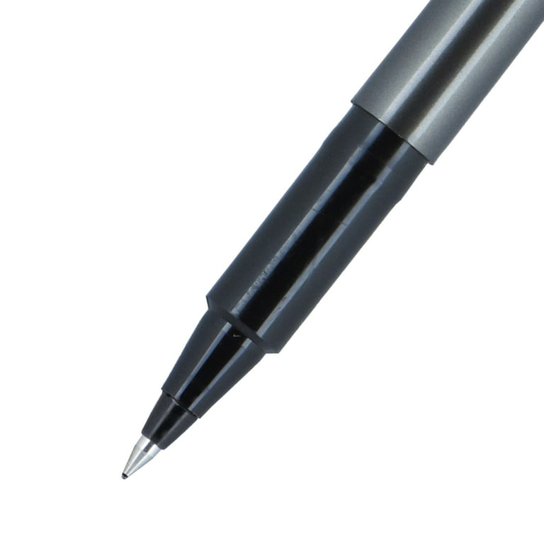 uni ball AIR Rollerball Pens Medium Point 0.7 mm Black Barrel Black Ink  Pack Of 3 - Office Depot
