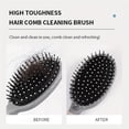 thumbnail image 6 of 2-in-1 Comb Cleaner with Pick and Bristles, Comb Cleaning Brush, Effortlessly Removes Hair, Hairbrush Cleaner Tool Rake, Hairbrush Cleaning Tool Home and Salon Use, 6 of 8