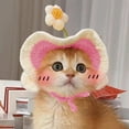 thumbnail image 1 of Woven Hats Headbands Wigs For Pets, Party Props Decorations, Warmth Protection, Cute Style, Cats Dogs, Festive Accessories, Comfortable Wear Hzhnb | Nylon,Spandex, Pink, 1 of 6