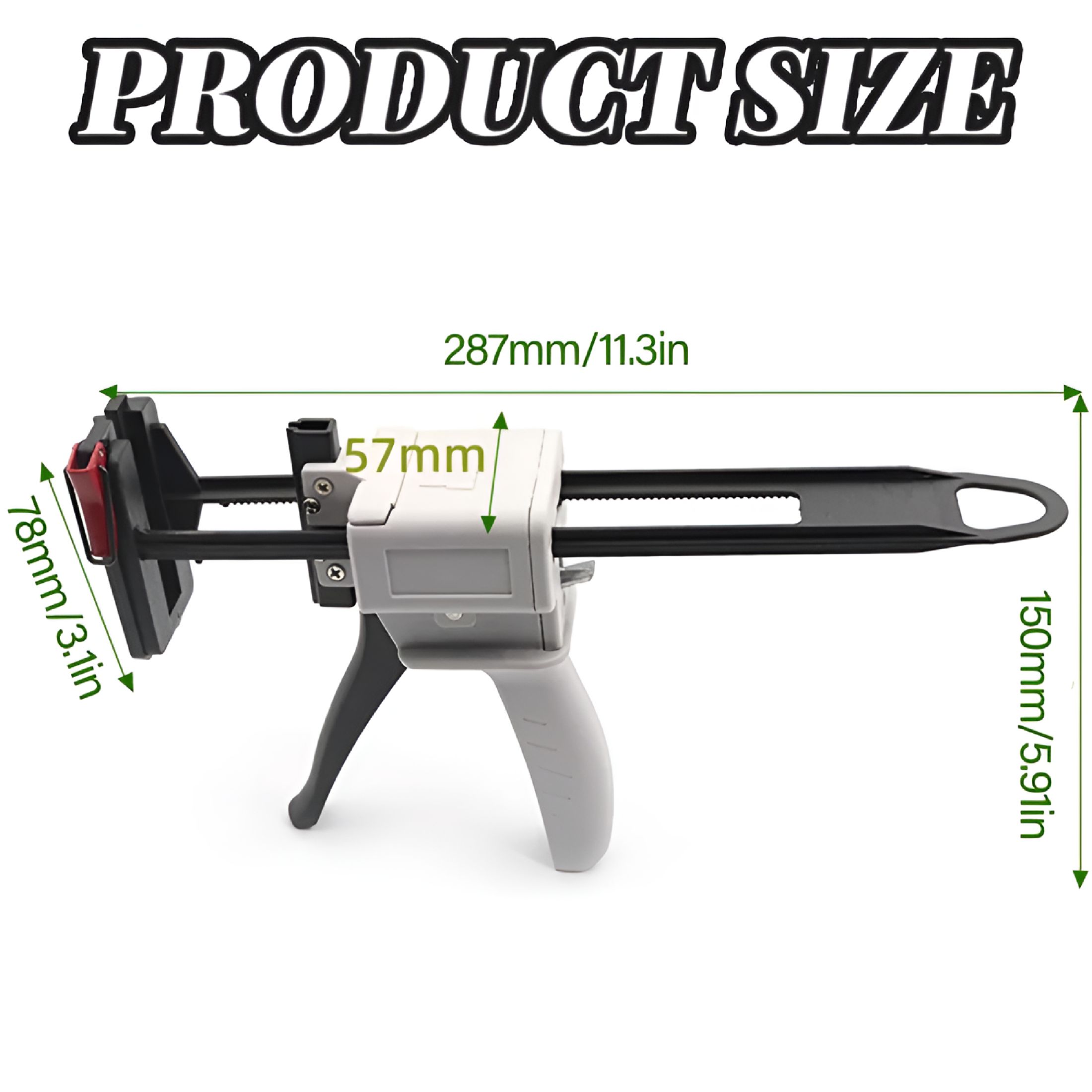 CURYMAY 2026 New Toothpaste Tube Glue Gun,Silicone Manual Glue Guns,Toothpaste Tube Extruder,Tube Squeezing Machine,Manual Glue Gun Extruder,For Sealant and Repair Tool Applications