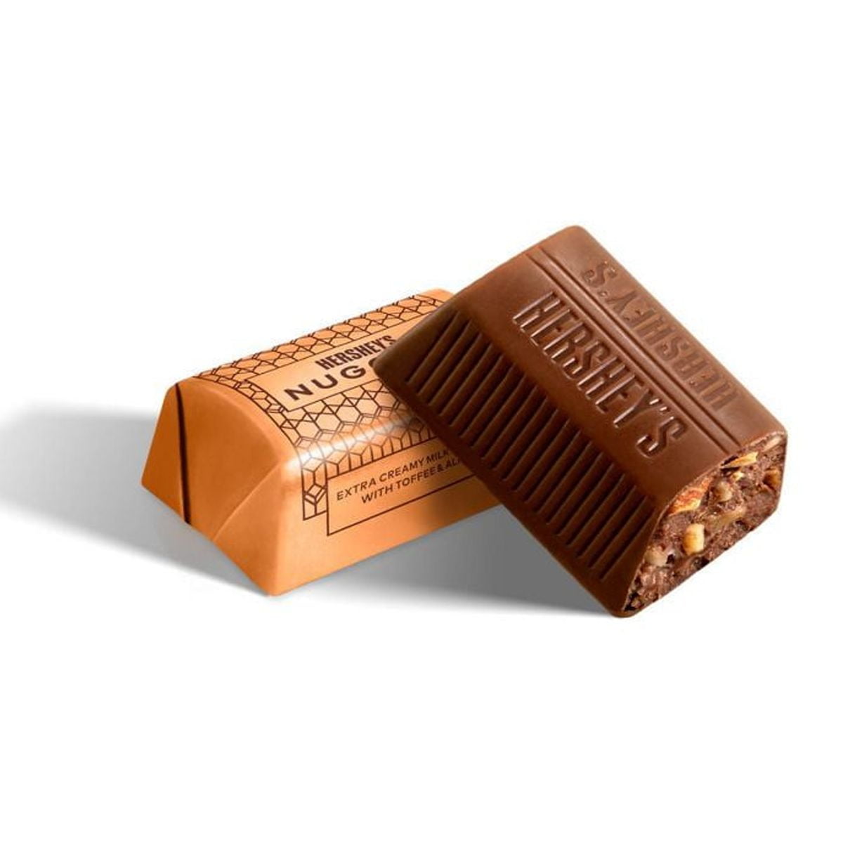 2X - Hershey's Nuggets Toffee Almond Share Size Chocolate Candy - 10.2oz