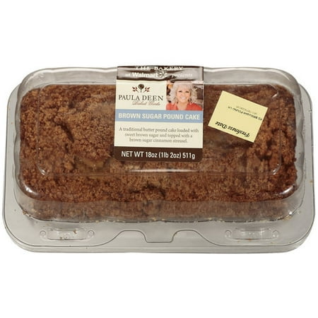 Wal-mart Bakery Paula Deen Brown Sugar Pound Cake