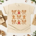 thumbnail image 5 of Coquette Gingerbread Christmas Shirt Bow Cookie Tee, 5 of 5