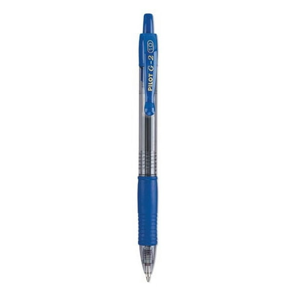 G2 Premium Gel Pen, Retractable, Bold 1 Mm, Blue Ink, Smoke Barrel, Dozen | Bundle of 2 Dozen